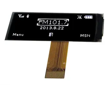 1,71-дюймовый 18-контактный Белый OLED-экран COG SSD1312 Контроллер 128 * 32 SPI Интерфейса