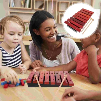 1 комплект Детский ксилофон игрушка музыкальный ксилофон 8 нот Детский музыкальный инструмент Игрушка Детская игрушка