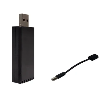 1 шт Беспроводной адаптер Carplay Пластик + металл Поддержка 5G для автомобильной стереосистемы с USB-разъемом без снятия радио
