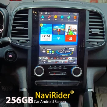 256 ГБ Android 13 с вертикальным экраном, автомобильный GPS-радионавигатор, видеоплеер для Renault Megane 4 Samsung Koleos Talisman 2017-2019