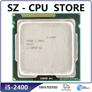 Core i5-2400 i5 2400 3,1 ГГц SR00Q Четырехъядерный Четырехпоточный процессор CPU 6M 95W LGA 1155