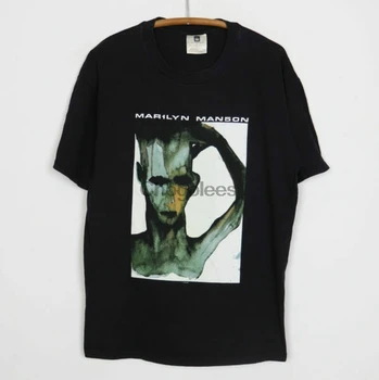 #Marilyn_Manson Футболка унисекс Pale Emperor с графическим рисунком, футболка с коротким рукавом LNH2826