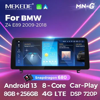 MEKEDE Snapdragon 680 Беспроводной CarPlay AUTO для BMW Z4 E89 CCC CIC 2009-2018 Автомобильный Мультимедийный Интеллектуальный Экран DSP Головное Устройство