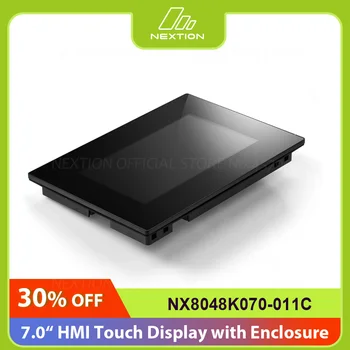 Nextion Enhanced NX8048K070-011C - 7,0-дюймовый ЖК-емкостный Мультисенсорный дисплей, Встроенный цифровой GPIO HMI RTC 8 с корпусом