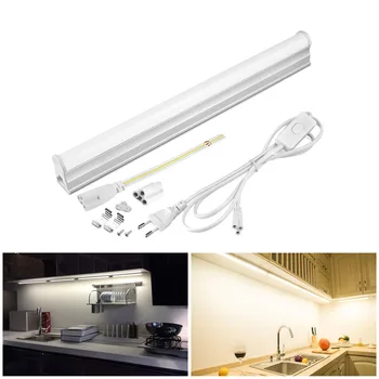 T5 LED трубка кухонное освещение настенный светильник настенный шкаф лампа 10 Вт 6 Вт 220 В высокая яркость кухонный светильник украшение дома