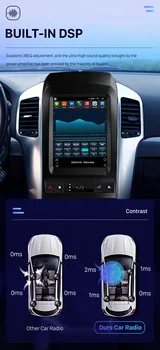 Tesla Android 12 для Chevrolet Captiva 2006 - 2012 Автомобильный кассетный магнитофон, стереоплеер, радио, мультимедиа, головное устройство GPS Navi