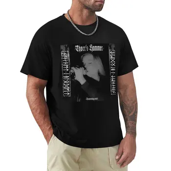 Thorrs Hammer - футболка хэви-метал группы, топы, белые футболки для мальчиков, мужские футболки, повседневные стильные
