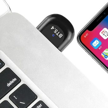USB Bluetooth-совместимый адаптер 5.4, Bluetooth-совместимый ключ, бесплатный звуковой ключ для динамика ПК, Беспроводная мышь, клавиатура
