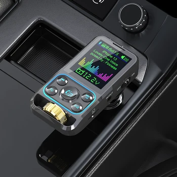 Автомобильный FM-плеер, передатчик QC3 0, радио, Bluetooth-совместимый MP3-регулятор