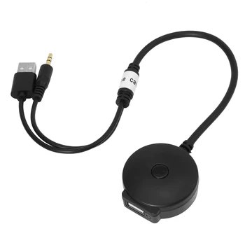 Автомобильный Беспроводной Bluetooth Аудио AUX и USB Музыкальный Кабель-Адаптер для BMW Mini Cooper