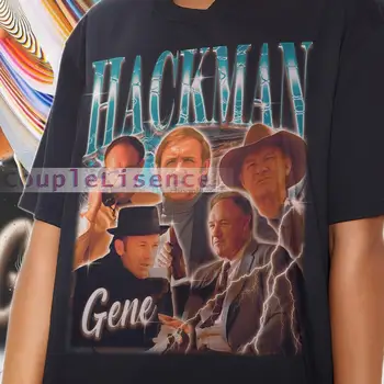 Бутлегер GENE HACKMAN Винтажная Рубашка Gene Hackman Дань Уважения Ретро Gene Hackman Футболки Gene Hackman 90-х Свитер Gene Hackman Merch G