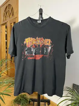 Винтажная футболка дэт-метал группы burzum cradle of filth, мужская футболка