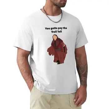 Дизайнерская футболка Troll Toll, быстросохнущая эстетичная одежда, футболка с коротким рукавом, мужские футболки с графическим рисунком, большие и высокие.