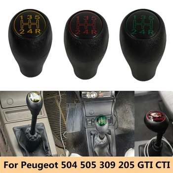 Для Peugeot 205 309 504 505 GTI CTI Аксессуары Для Укладки Автомобилей 5 Ступенчатая Механическая Ручка Переключения Передач Ручка Рычага Переключения Передач Головка Шарика