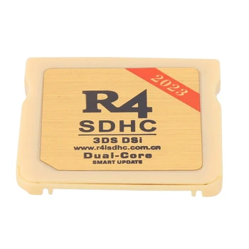 для цифровой карты памяти R4 SDHC Карта безопасной записи Золотисто-белая игровая флеш-карта видеоигровая карта для NDS 3DS