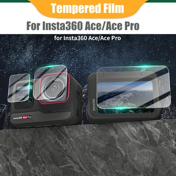 Закаленная Пленка для Insta360 Ace Pro Screen Protector Защитная Пленка для Объектива Insta 360 Ace Аксессуар для Защиты от царапин
