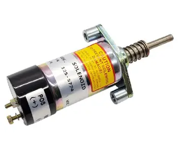 Запорный электромагнитный клапан 125-5774 для Caterpillar CAT SS-250 PM-465 R1300 R1300G RM-250C RM-350B RR-250B SM-350