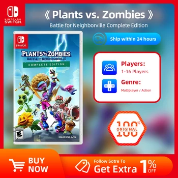 Игра для Nintendo Switch - Plants Vs Zombies Battle for Neighborville - Полное издание - для игровой консоли Switch OLED Lite