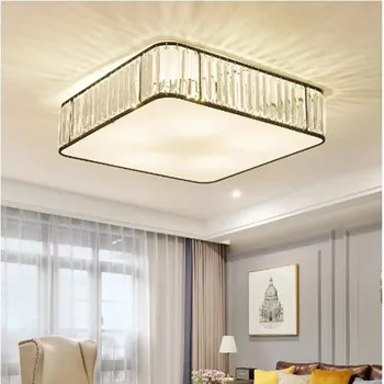 Классическая квадратная хрустальная светодиодная люстра используется для потолочного светильника Светодиодная люстра в гостиной и столовой