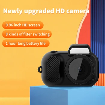 Мини-видеомагнитофон 1080P HD, 8 типов фильтров, цифровая камера, камера круговой записи большой емкости, уличная портативная камера