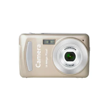 Мини-камера HD 1080P Детская камера видеокамера 16MP с 16-кратным цифровым зумом и 1,77-дюймовым ЖК-экраном для подарков мальчикам и девочкам