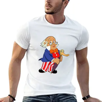 Новая футболка Doctor Snuggles, футболки с коротким рукавом, мужские забавные футболки, короткая футболка, простые белые футболки, мужские
