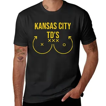 Новая футболка Kansas City Td, летние топы, футболка нового выпуска, мужские тренировочные рубашки