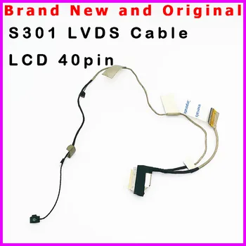 Новый ЖК-кабель Для Ноутбука ASUS S301 Q301L Q301LA Q301LP S301L S301LA S301LP ЖК-Светодиодный Дисплей Лента LVDS кабель DD0EXALC000 40PIN