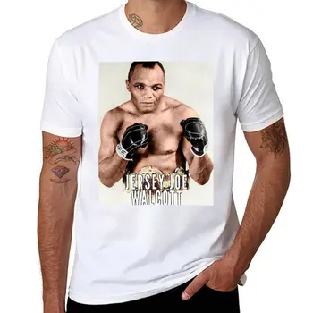 Нью-Джерси Джо Уолкотт - Легенда бокса, Раскрашенная футболка, рубашка с животным принтом для мальчиков, блузка, мужские футболки, повседневные стильные