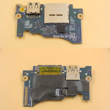 Оригинал для Dell ДЛЯ XPS 13 9343 USB Card Reader Плата кнопки питания LS-B441P 0Y1TPF Y1TPF