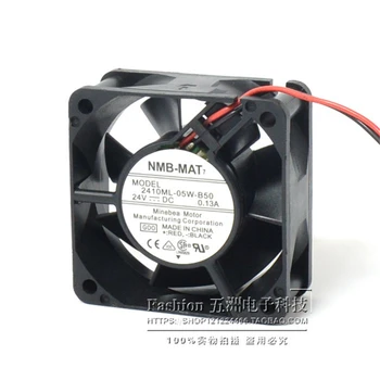 Оригинальный вентилятор охлаждения корпуса сервера NMB 2410WL-05W-B50 6025 60 мм 60*60*25 мм 24V 0.13A с 2pin
