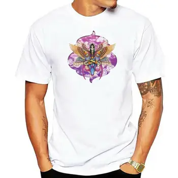 Персонализированная футболка Harpy Goddess для мужчин, женские футболки с круглым вырезом, уличная одежда