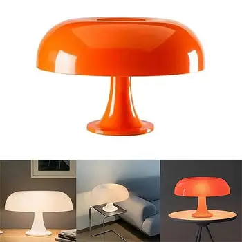 Светодиодная грибовидная настольная лампа для прикроватной тумбочки в гостиничной спальне, украшения гостиной, современные настольные лампы для творчества в стиле минимализма