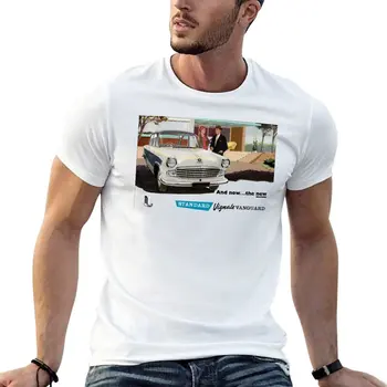 СТАНДАРТНАЯ футболка VANGUARD VIGNALE, обычная футболка, футболки на заказ, создайте свою собственную эстетичную одежду, мужские хлопчатобумажные футболки