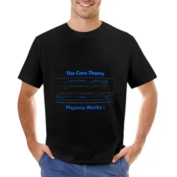 Физика работает, Основное теоретическое уравнение, Футболка, летняя одежда, футболка с коротким рукавом, Мужские футболки с длинным рукавом