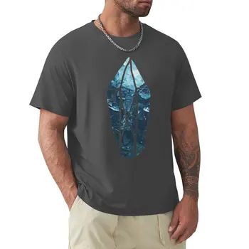 Футболка Aquamarine Gemstone Dreams для мальчика, спортивная рубашка, новое издание, мужские футболки с длинным рукавом