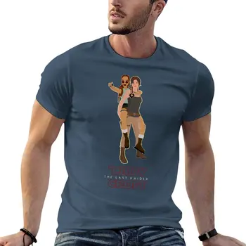 Футболка Lady Croft: The last Raider для мальчиков, рубашка с животным принтом, топы больших размеров, футболки оверсайз, мужские футболки, повседневные стильные