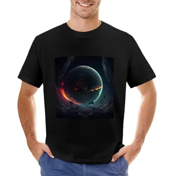 Футболка planet 10, футболка для мальчика, графическая футболка, мужские графические футболки