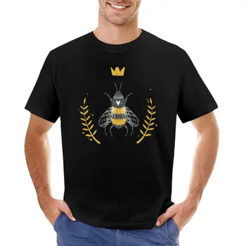 Футболка Queen Bee, винтажная одежда, футболка с графикой, белые футболки для мальчиков, мужские футболки, повседневные стильные