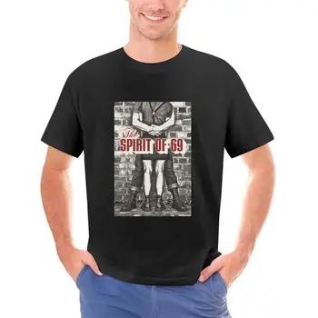 Футболка Spirit of 69 Skinhead Street Punk Двухцветная Oi! Рубашки для Скинхедов
