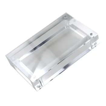 Чехол высокая прозрачность акриловые совместимый для игровой консоли коллекторы магнитной крышкой дисплей коробка для хранения витрина закрытие 