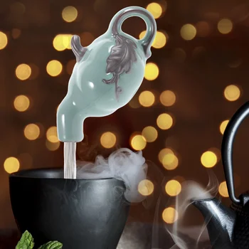 1 комплект декора для плавающего чайника с водяным фонтаном Настольный плавающий чайник с водопадом Невидимый декор