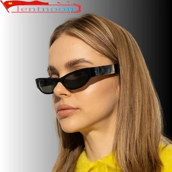 2023 Женские солнцезащитные очки из черного ацетата, мода Все, Звездный талант, личность, модель для вечеринок, Классический дизайн, солнцезащитные очки в стиле ретро для девочек