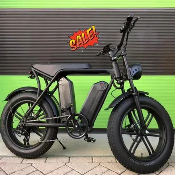 2024 США e bike fattibike ouxi v8 электрический велосипед электрический велосипед с толстыми шинами 48v 20inch fattire bike оригинальный дизайн