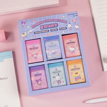24 шт. Новая мини-книга-наклейка Sanrio, милый мультяшный справочник, очень много стилей, декоративные наклейки, Оптовые подарки для детей