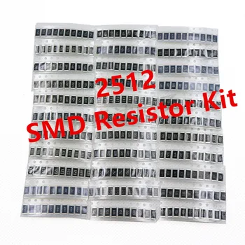 330шт 2512 SMD резистивный элемент, набор образцов сопротивления 1 Вт, погрешность 1 Ом-1 М Ом+-5% 33 Значения X 10 = 330 образцов комплекта