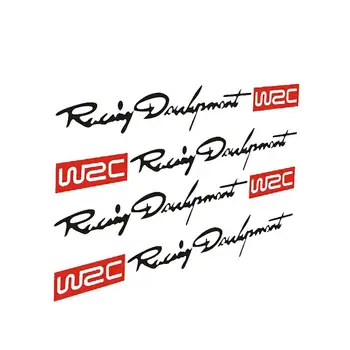 4шт Наклейки На Ручки Автомобиля WRC Rally Racing В Полоску Автомобильные Наклейки Виниловые для mercedes bmw x1 subaru mitsubishi asx bmw f30 honda crv do