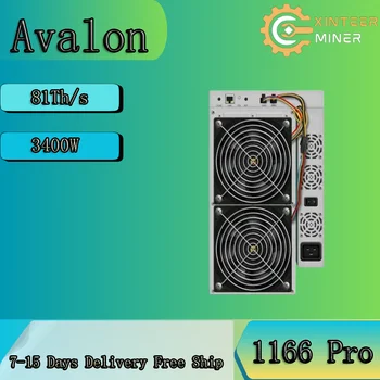 Canaan Avalon 1166 Pro SHA256 с блоком питания Asic Miner Бесплатная доставка