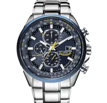 Citizen Новые роскошные мужские кварцевые наручные часы Водонепроницаемые Автоматические часы из нержавеющей стали Спортивные часы для дайвинга для мужчин