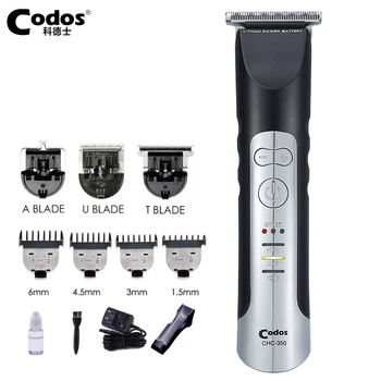 Codos 350 Триммер для стрижки волос Профессиональная электрическая машинка для стрижки волос для мужчин Перезаряжаемая бритва Парикмахерская машинка для стрижки волос